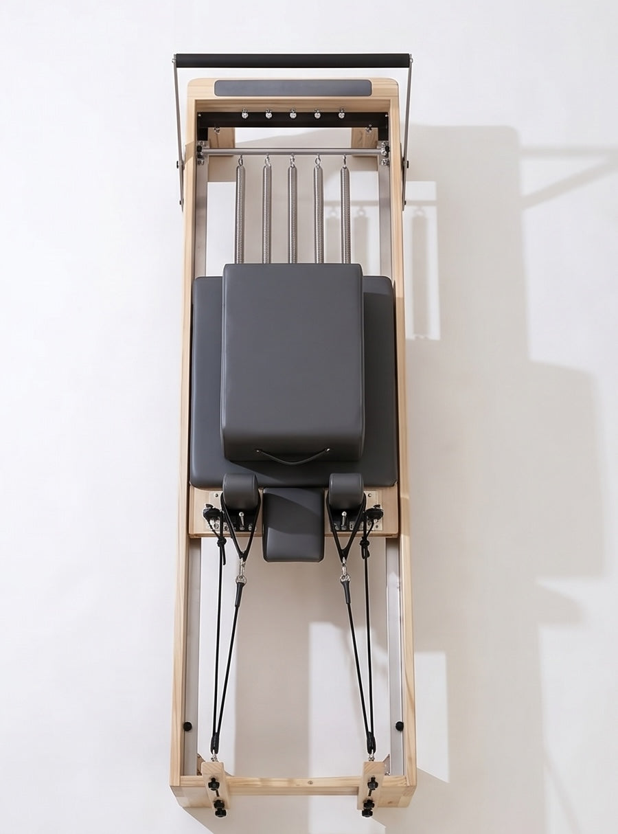 Pilates reformer en bois chêne massif