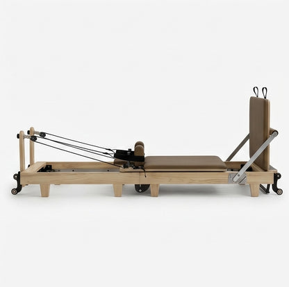 Pilates reformer en bois massif