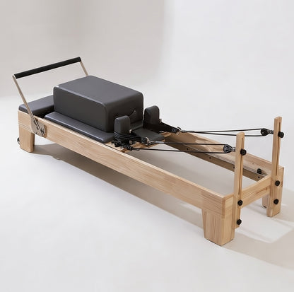 Pilates reformer en bois chêne massif