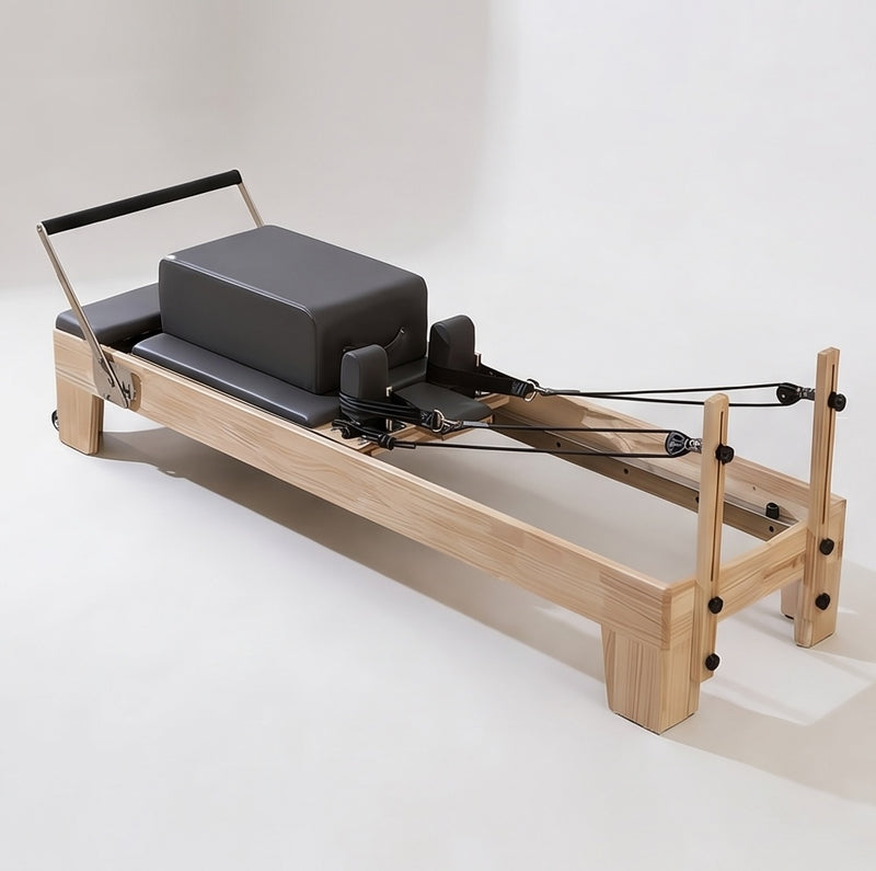 Pilates reformer en bois chêne massif