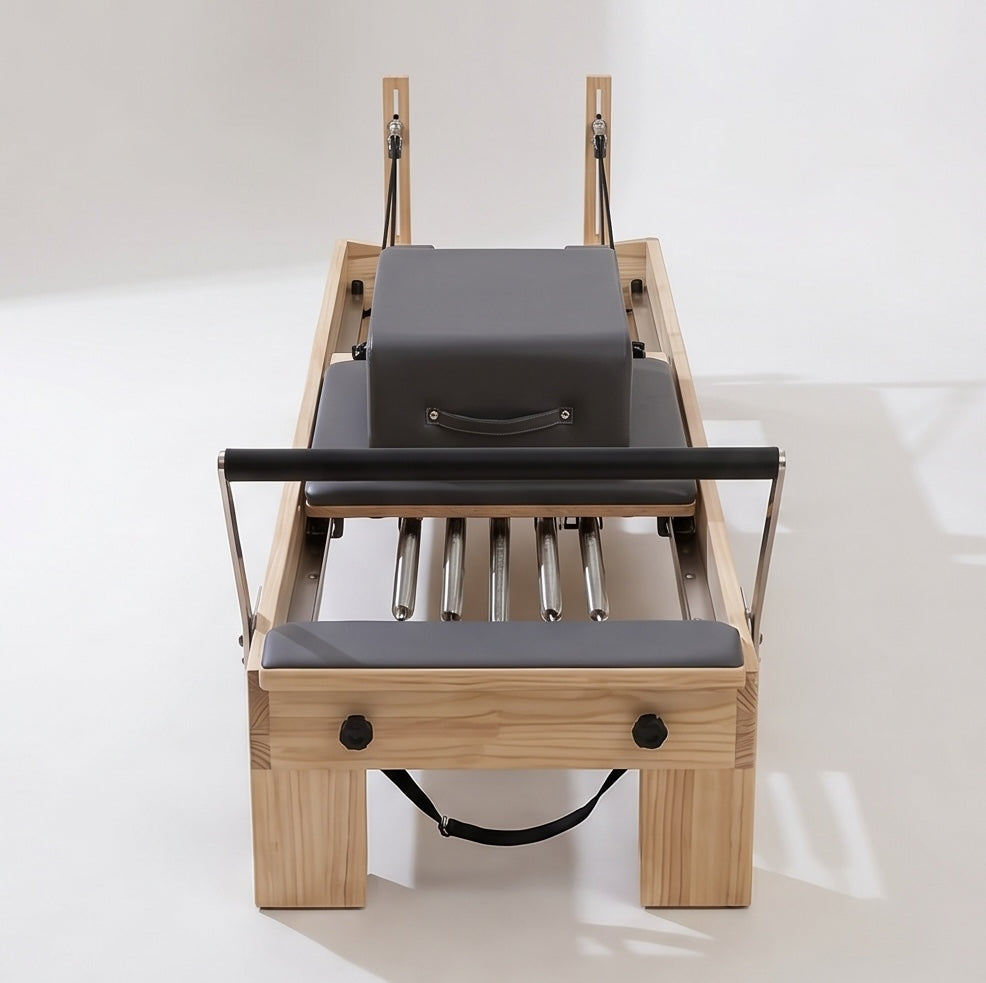 Pilates reformer en bois chêne massif