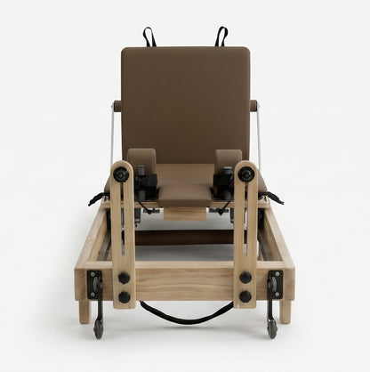 Pilates reformer en bois massif