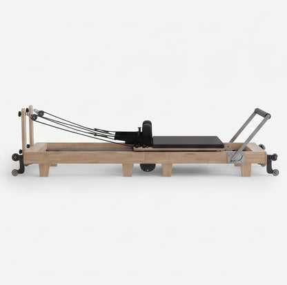 Pilates reformer en bois massif