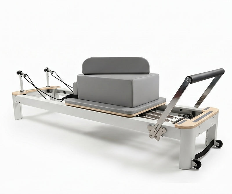 Reformer pilates gris acier