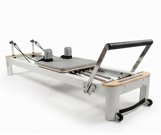 Reformer pilates gris acier