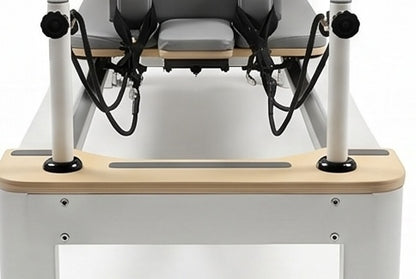 Reformer pilates gris acier