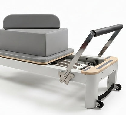 Reformer pilates gris acier