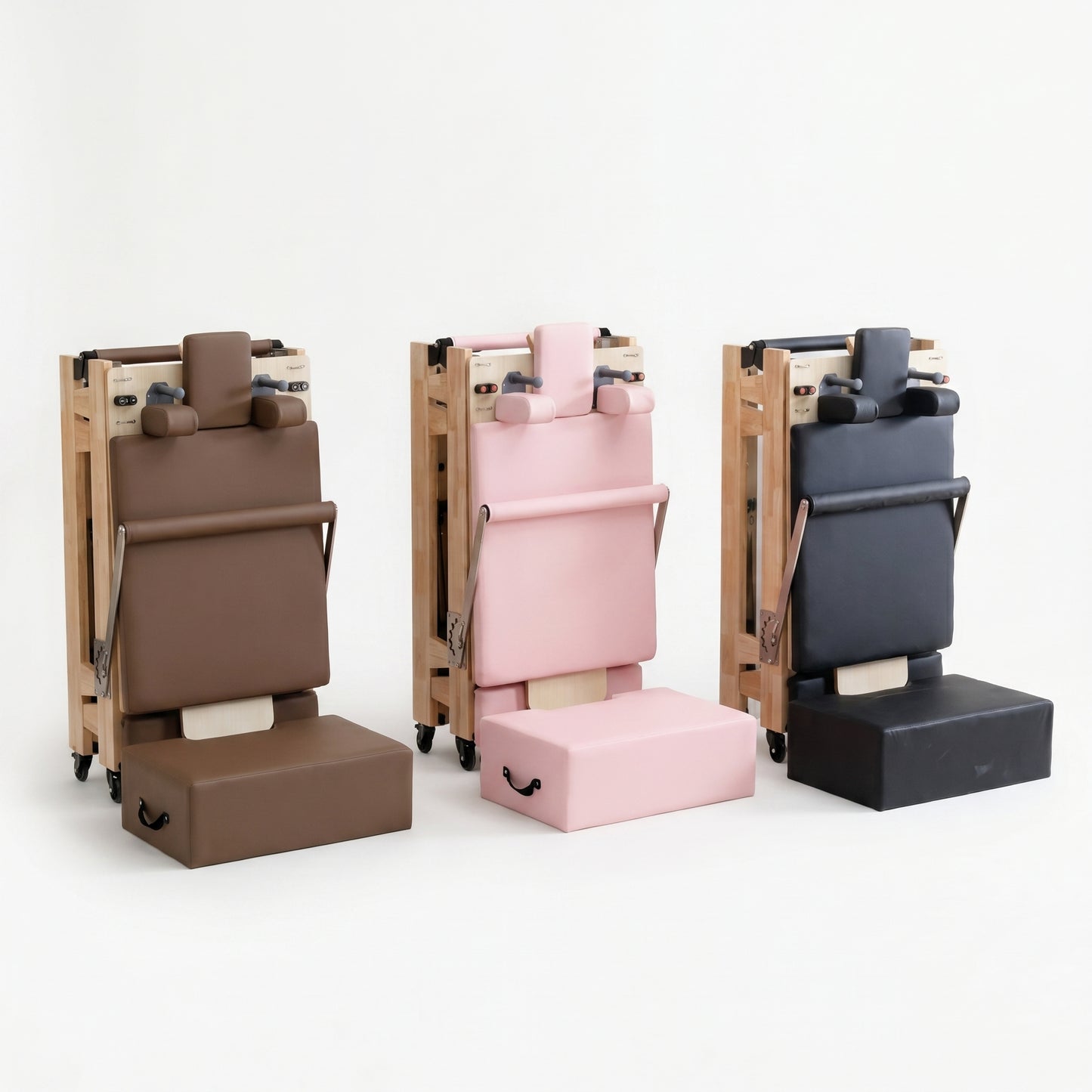 Pilates reformer en bois massif