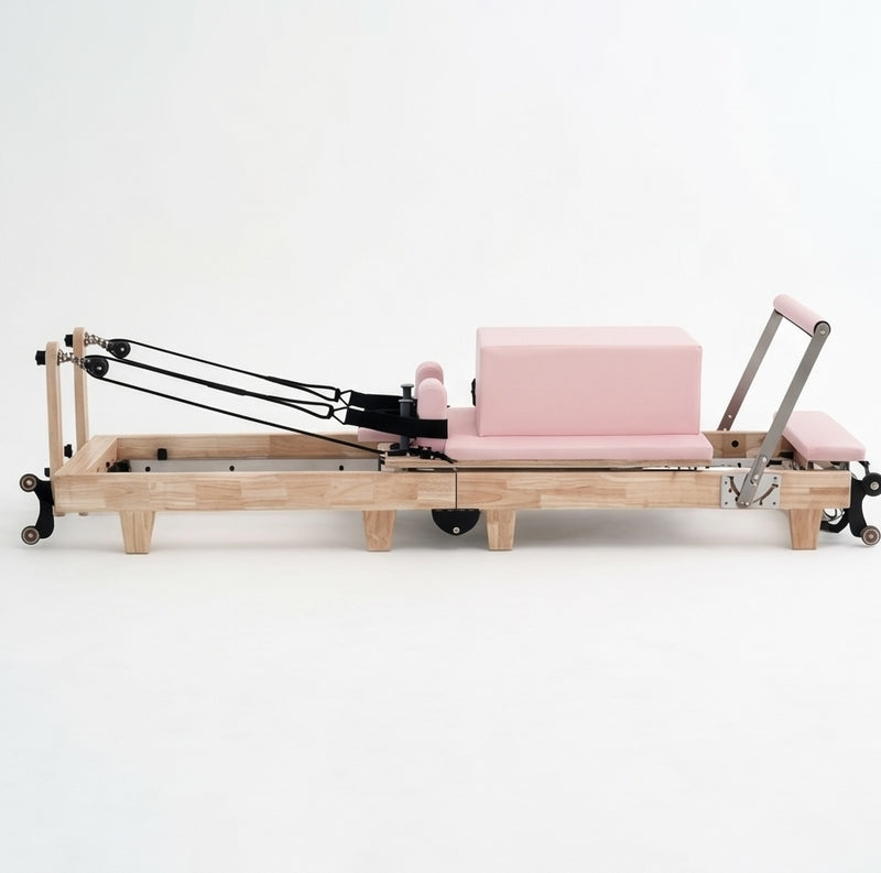 Pilates reformer en bois massif