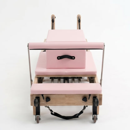 Pilates reformer en bois massif