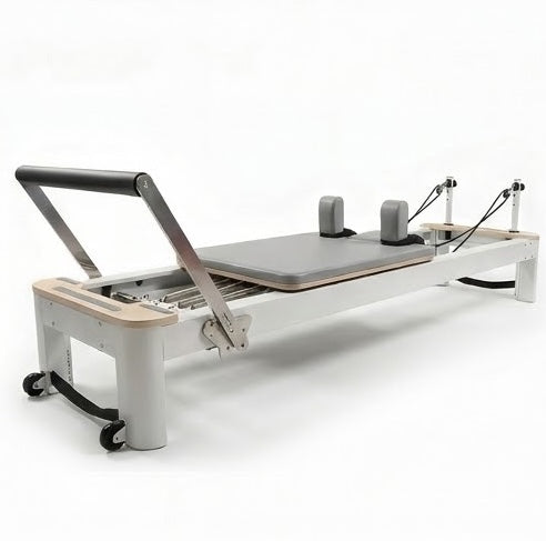 Reformer pilates gris acier