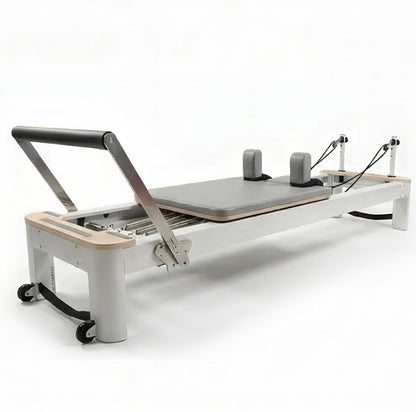 Reformer pilates gris acier
