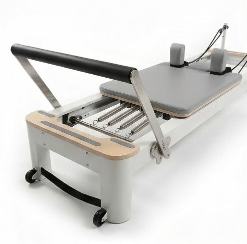 Reformer pilates gris acier