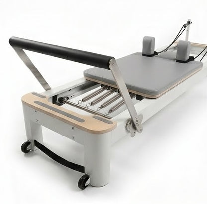 Reformer pilates gris acier