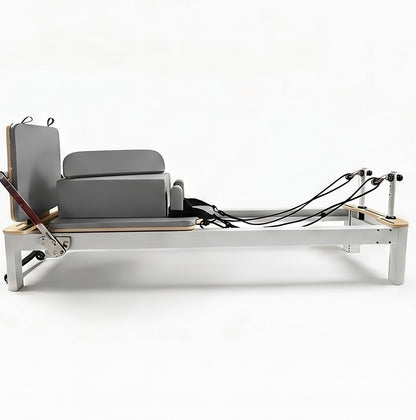 Reformer pilates gris acier