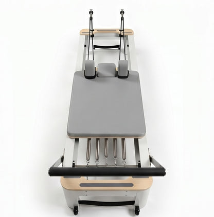 Reformer pilates gris acier