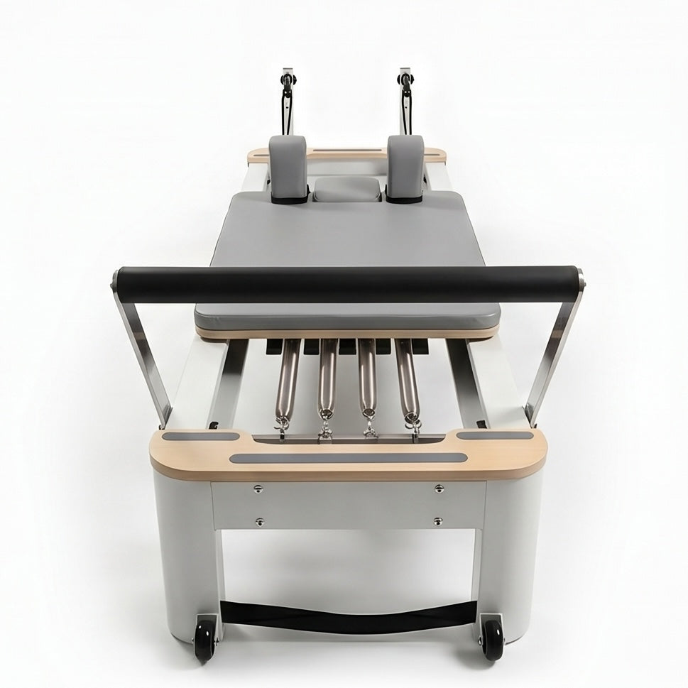 Reformer pilates gris acier